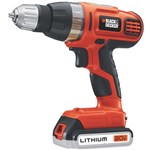 Black & Decker 20v MAX* Lithium Drill/Driver with Smart Select® Technology