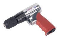 Sealey Air Drill Ø10mm Reversible with Keyless Chuck